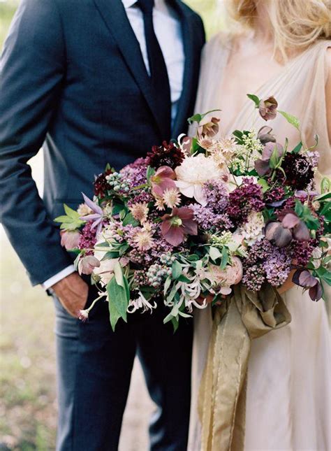 Wedding Ideas 20 Gorgeous Purple Wedding Bouquets Modwedding