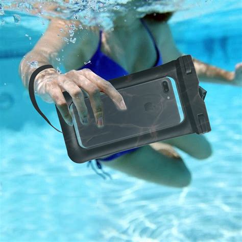 Ip8x Waterproof Bag Case Universal Floating Mobile Phone Pouch Swimming Case Airbag Pouch For