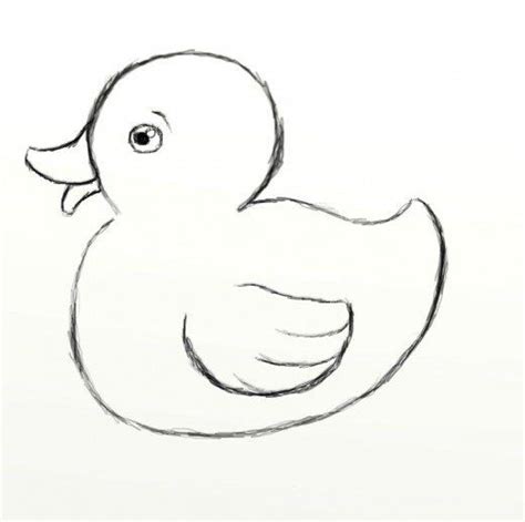 How To Draw A Rubber Duck Feltmagnet In 2020 Drawings Animal