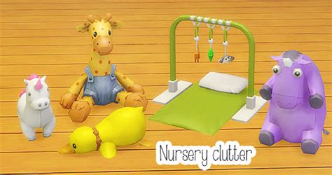 Sims 4 Nursery Clutter