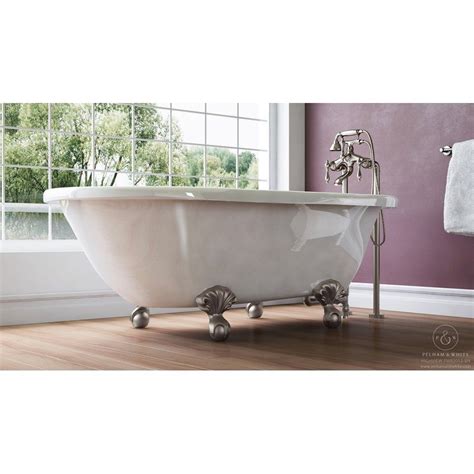 For those that want a change from more traditional clawfoot tubs, acrylic whirlpool tubs and jetted whirlpool tubs are a great solution. Image result for pelham & white 54 inch Small Vintage ...