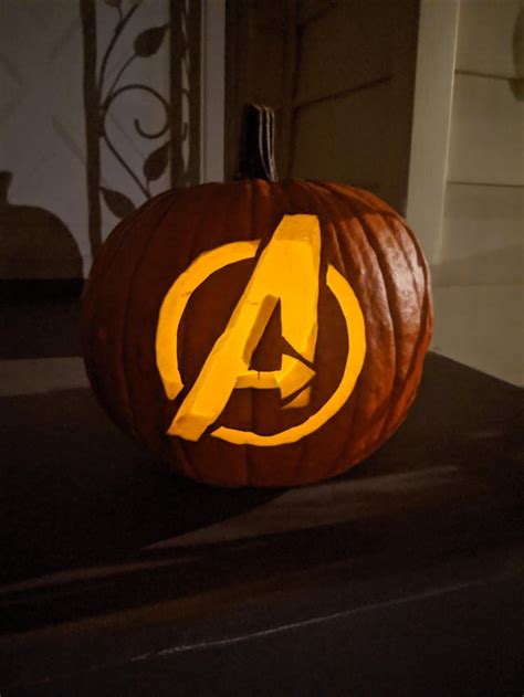 Avengers Pumpkin Carving Ravengers