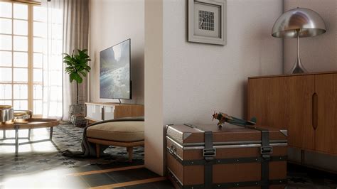 Loft Apartment Interior Design On Behance