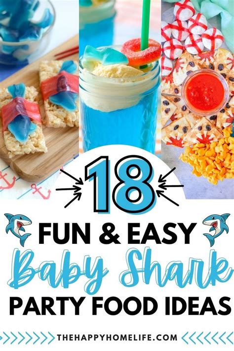 Baby Shark Party Food Ideas in 2021 | Shark party foods, Baby party