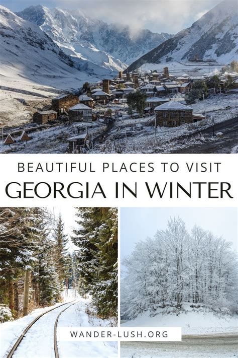 Georgia In Winter Top 10 Places To Visit For Snow And Scenery Winter