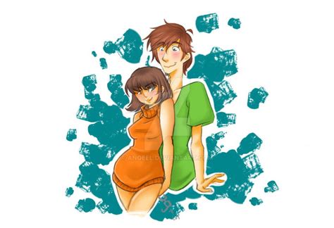Velma And Shaggy By Anqeel On Deviantart