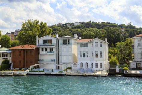 Bosphorus Residential Housesistanbulturkey Stock Image Image Of