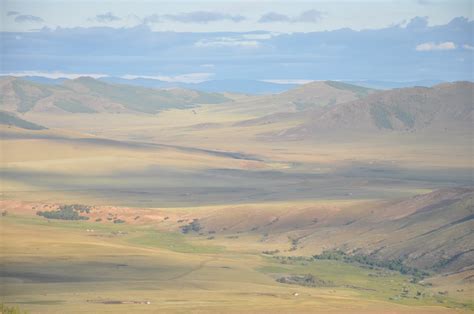 Moilt Ecolodge, Bulgan, Mongolia: ecolodge from mountain