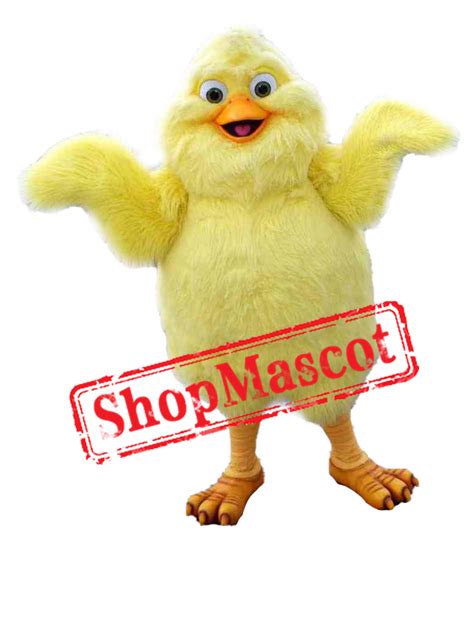 Super Cute Yellow Chicken Baby Mascot Costume