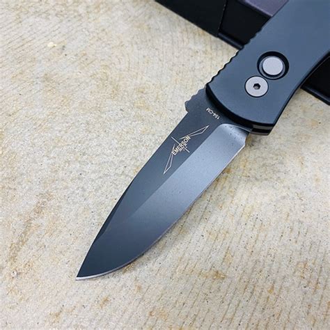 Protech E7a3 Emerson Cqc7 Spear Point Automatic Knife Black Blade 325