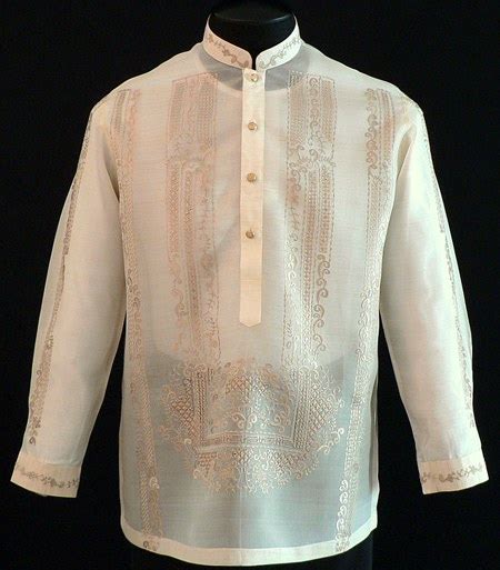 Filipinoise Barong Tagalog Pambansang Kasuotan Ng Mga