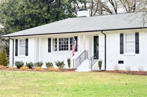 This house, of all of our brick houses, felt like it was the perfect candidate for a painted exterior. Two Simple Updates Give 1960s Ranch Home a Dashing New ...