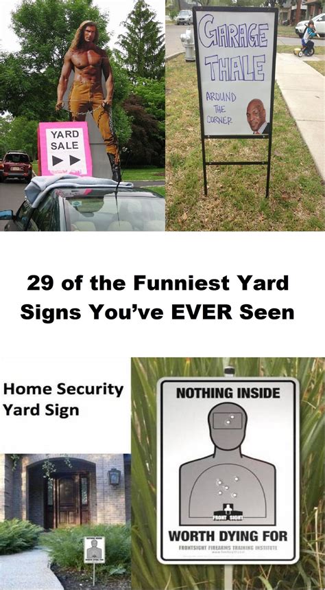 29 Of The Funniest Yard Signs Youve Ever Seen Funny Comedy Humor Daily Funny