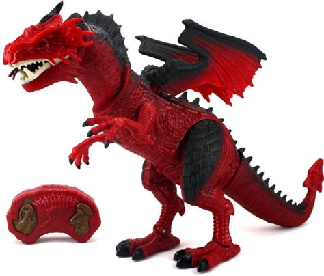 Vshine Dinosaur Remote Controlled Dragon Walking And Roaring With