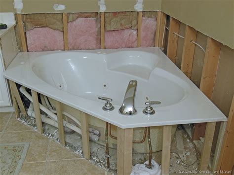 It's important that you choose a bathtub that is the right fit for you and your family. Removing wall tile from tub surround in bathroom | Tub ...