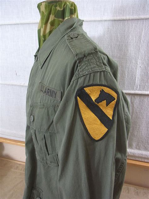 Us Army Feldjacke Jungle Jacket M64 Vietnam Oliv Lomax Militaria