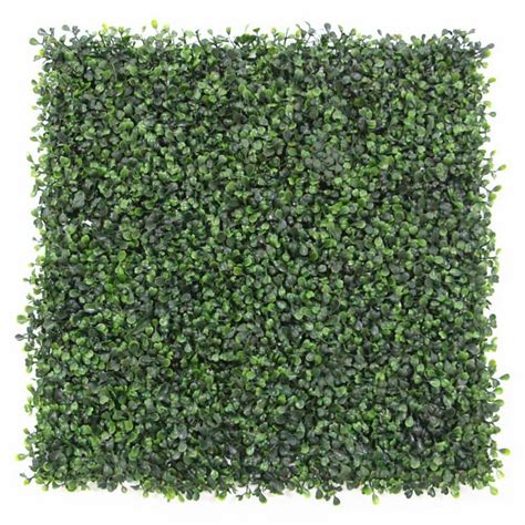 Ejoy Gorgeoushome Artificial Boxwood Hedge Greenery Panels 20x20pc