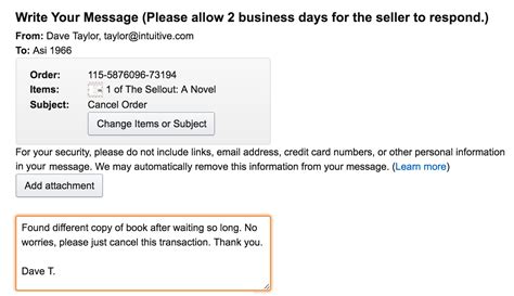 Click the x or delete by the username to decline the request. Can I cancel an Amazon.com order? - Ask Dave Taylor