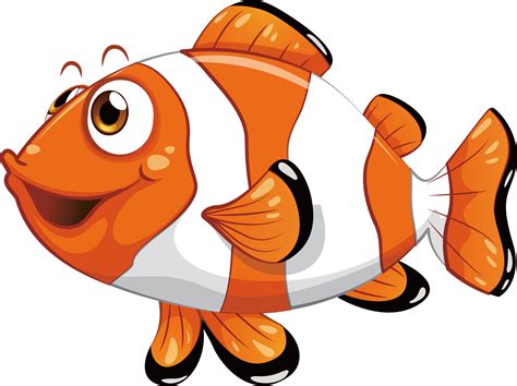 Fish Clown Png Clip Art Orange Fish Clipart Stunning Free The Best
