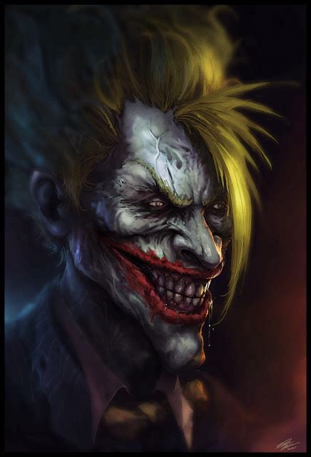 The Wallpapers Uk 10 Most Scary Joker Illustration Artworks