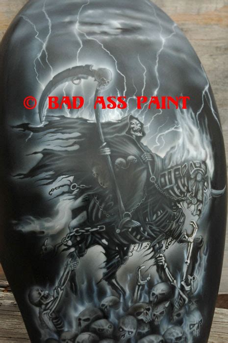 Bad Ass Paint Custom Airbrush Paint Motorcycle Designs