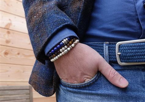 Essential Guide How To Stack Bracelets For Men Fortunabeads