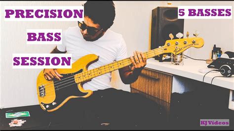 Precision Bass Session 5 Basses Assista Em 4k Youtube
