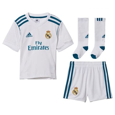 Real Madrid Cf ´17 Kids Home Kit Jalkapalloasu Lastentarvikekauppafi