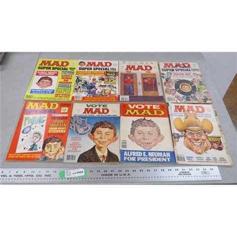 8 Mad Magazine Comics Bodnarus Auctioneering