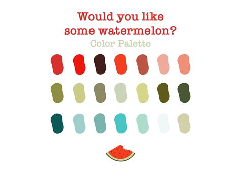 Watermelon Color Palette Inspiration Video Color Palette Color My Xxx Hot Girl