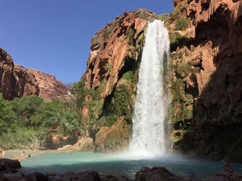 Hike To Havasu Falls In The Grand Canyon Is Tough But