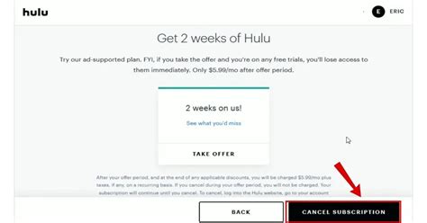 How To Cancel Hulu Subscriptionmembership