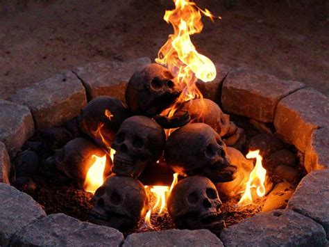 Check spelling or type a new query. Terrifying Fireproof Human Skull Logs For Your Next Family ...