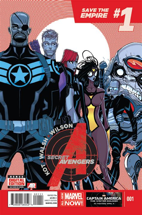 Secret Avengers Vol 3 1 Marvel Database Fandom Powered By Wikia