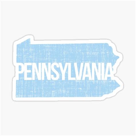 Pennsylvania Stickers Redbubble
