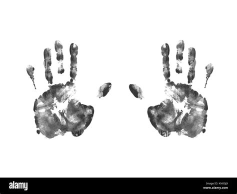 Education Handprint Design Black And White Stock Photos And Images Alamy