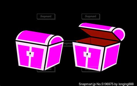 宝箱 ピンク の写真画像素材 5196975 Snapmartスナップマート