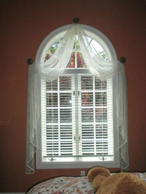 Arched Window Treatments Diy Rosa Diy