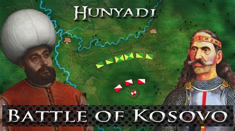 28 Juin 1389 Bataille De Kosovo Qui Opposa Lempire Ottoman à Larmée