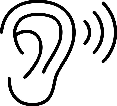 Ear Clipart Transparent Hearing Clipart Free Transparent Png Images