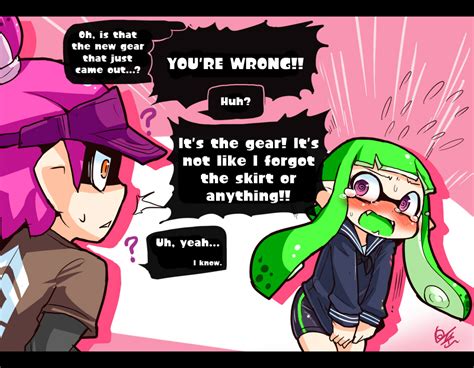 it s the gear 2 splatoon splatoon splatoon comics splatoon memes