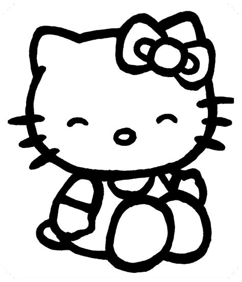 Los Más Lindos Dibujos De Hello Kitty Para Colorear Y Pintar A Todo