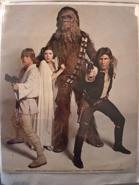 Heroes Group Photo Princess Leia Clutching Chewbacca Star Wars