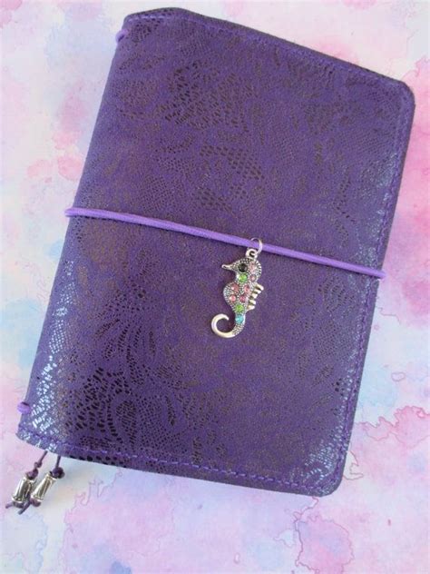 Hand Crafted Leather Travelers Style Refillable By Bypaperflower Love