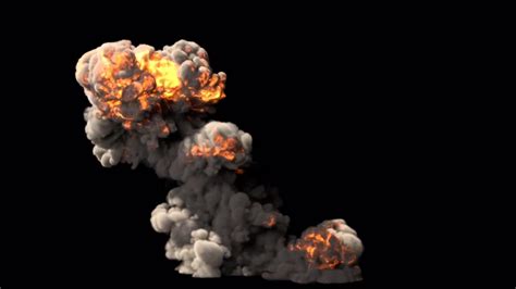 Smoke And Flames Explosion Stock Motion Graphics Motion Array