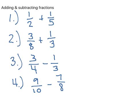 Word problems fractions subtraction different denominator no. ShowMe - adding subtracting fractions with variables
