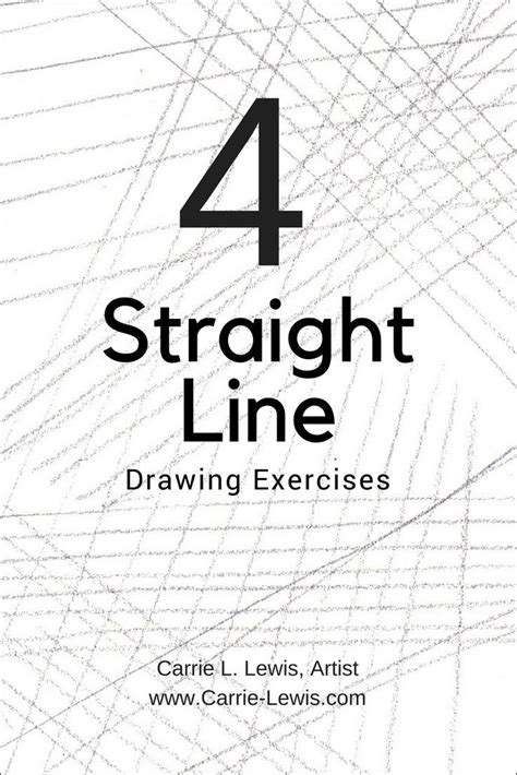 Straight Line Drawing Exercises — Carrie L Lewis Artist Drawing