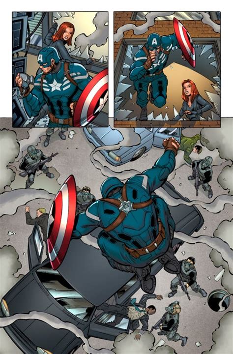 Captain America The Winter Soldier Gets A Comic Book Prequel