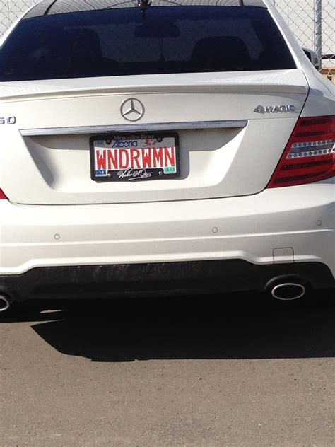 Mercedes benz license plate holder!! Pin by Terri Ann on Funny license plates | Funny license plates, Personalized plates, Car plates