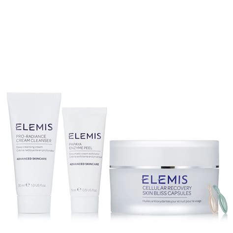 Elemis Cellular Recovery Bliss Capsules Skin Detox Collection Qvc Uk